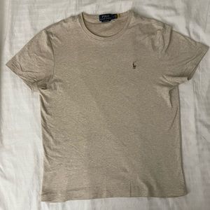 Ralph Luaren Men’s T-Shirt, Custom Slim Fit, Size Large